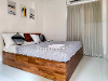 Bedroom three of Plot 635 TrustedStay Service Apartment in Madhapur Hyderabad